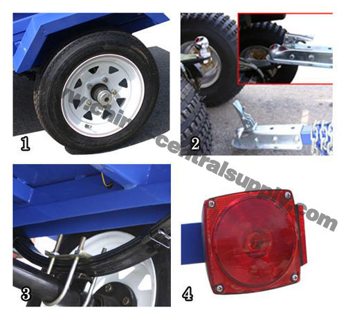 1.2x0.9m ATV Trailer CT0086