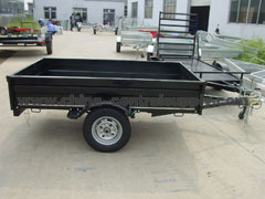 7x4 Black Box Trailer CT0085B